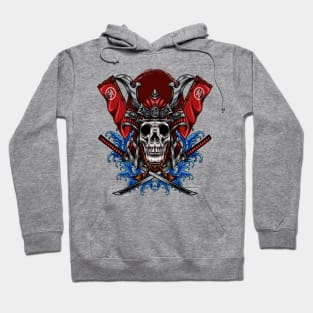 Japanese samurai with Sword Hoodie